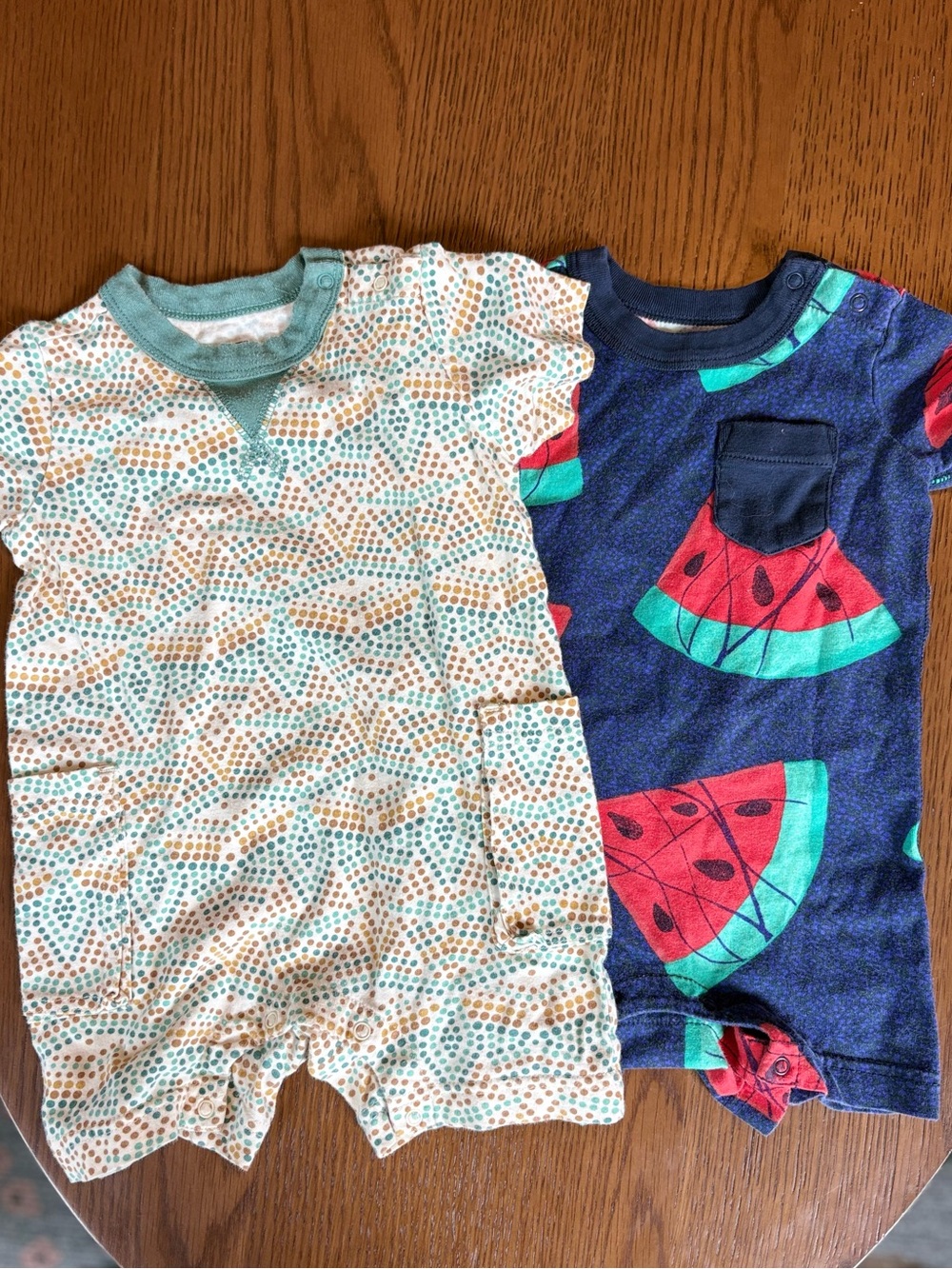 Tea Collection Shortie Romper Bundle 9-12 months